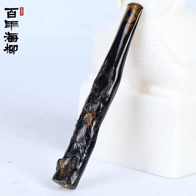 百年海柳 陈佛顺作品 海柳雕烟嘴-人生FS064