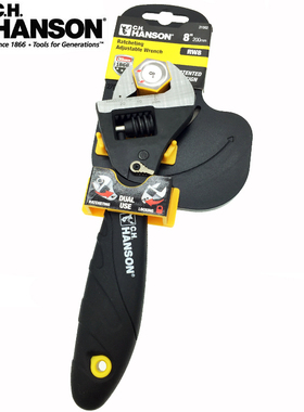 新款美国活动扳手8寸进口棘轮快速活口扳手RW8大开口扳手30mm