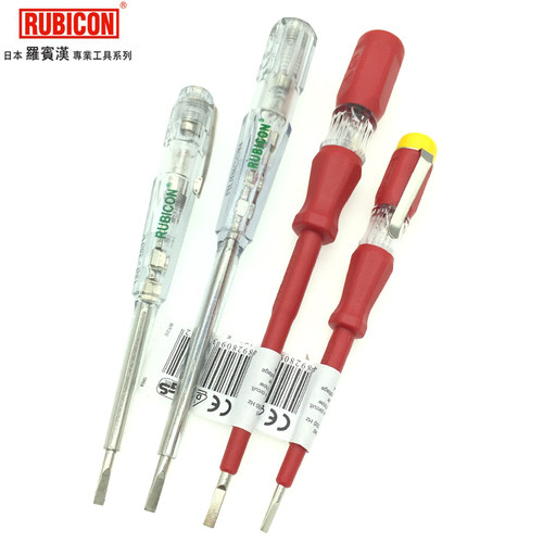 日本罗宾汉测电笔进口电笔进口电工螺丝刀加硬试电笔RVT-111/212