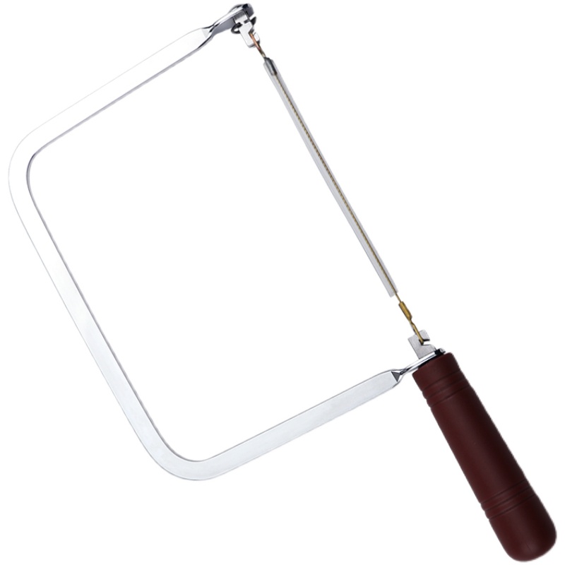 工具钢丝锯KAKURI锯条木工进口手锯度新款锯弓型360日本细齿角利