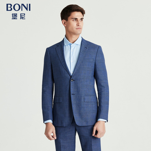 西裤 BONI 堡尼男士 休闲西服商务正装 结婚礼服AH268041A 男西服套装