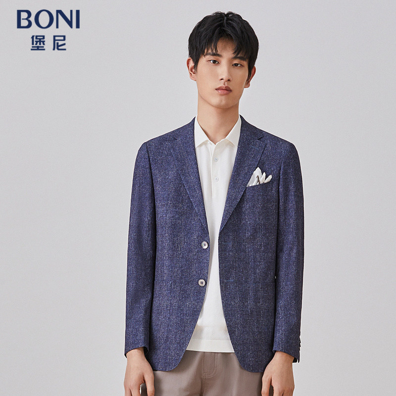cn262012b休闲西服堡尼图片