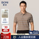BONI T恤男LP333B12B 丝混纺短袖 堡尼2023春夏新品 商务翻领POLO衫