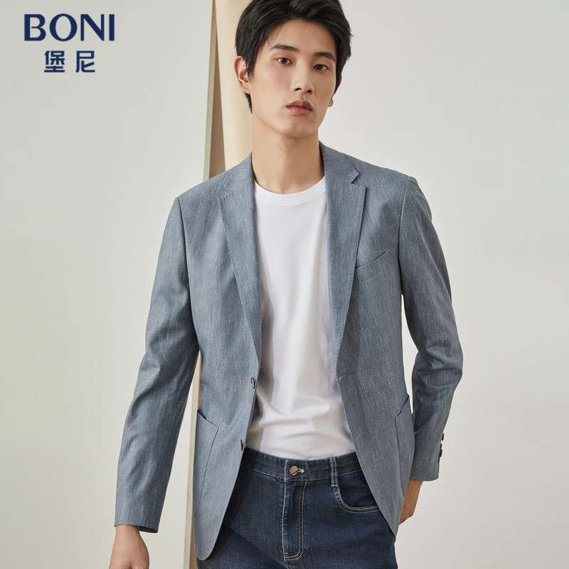 cn287001b休闲西服堡尼图片