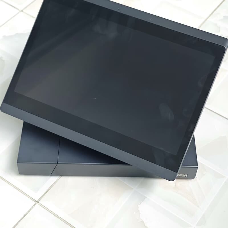 全套i5联想HUB500触摸电脑一体机小屏幕点机收银机视频--议价商品
