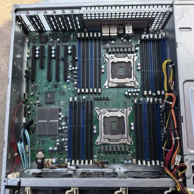 超微 服务器 X9DRi-LN4F+ 主板 E5-2670双--议价商品