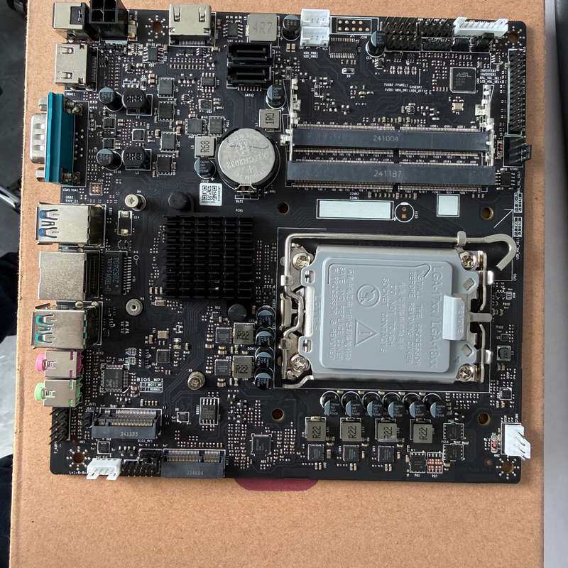 全新杰微h610i一体机主板，功能正常13代14代u，320--议价商品