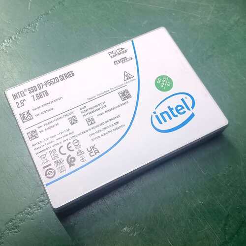 英特尔P5520 7.68T固态硬盘PCIe4.0接口，U.--议价商品