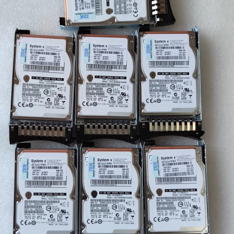 IBM 600G 2.5寸10K SAS硬盘成色充新--议价商品