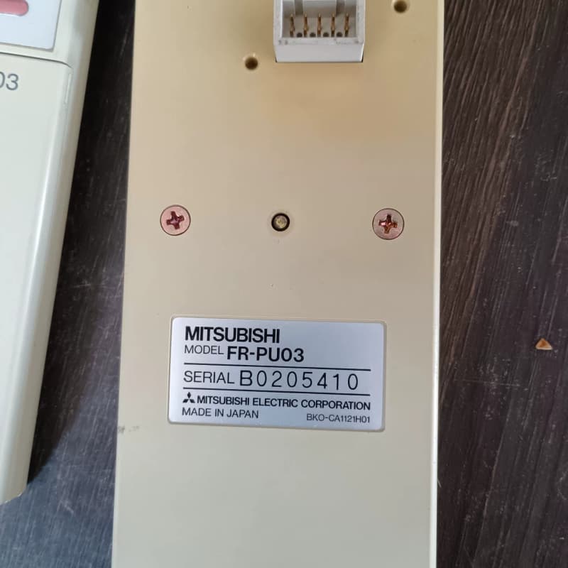 三菱变频器参数面板FR-PU03 原装拆机 实物拍摄 功能--议价商品