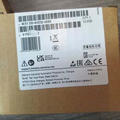 西门子6ES7 232-4HD32-0XB0,全新原装未开封--议价商品