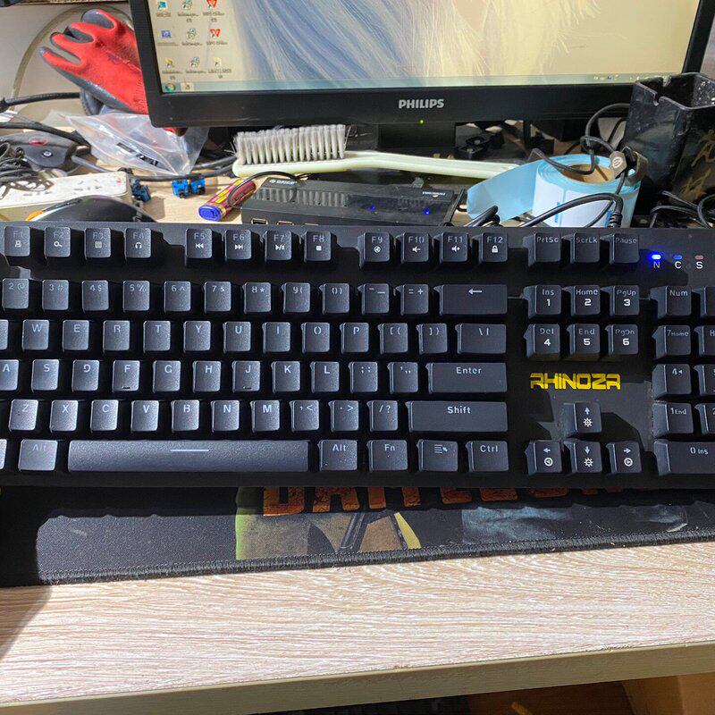 RHINOZR狂牛3.0LK光轴机械键盘,侧灯RGB,全键L--议价商品