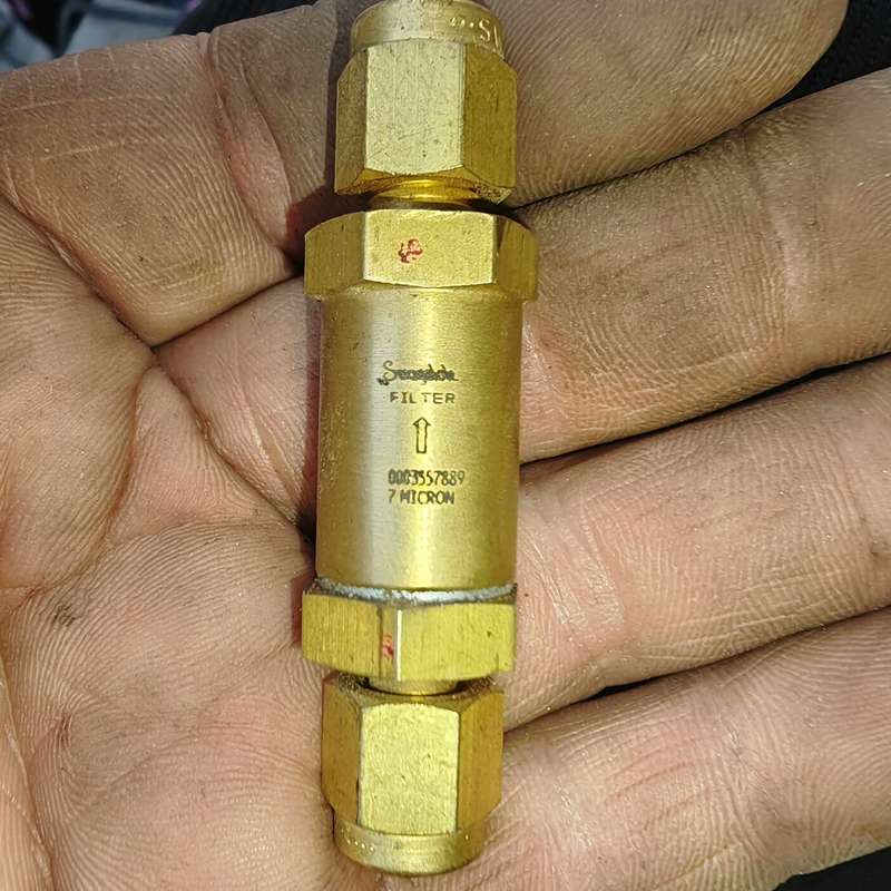 世伟洛克黄铜直通颗粒过滤器，--议价商品