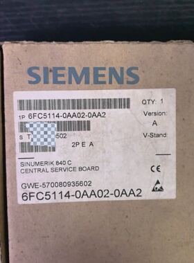 全新西门子840C系统板卡 6FC5114-0AA02-0A--议价商品