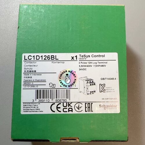 施耐德全新原装LC1D126BL(TeSys D系列三极接触--议价商品