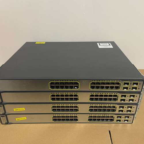 CIsco思科 WS-C3750G-24TS-S1U 24口--议价商品