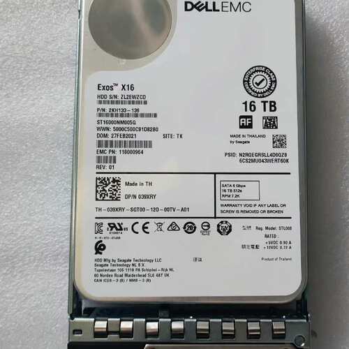16t sata Dell/戴尔 039XRY ST1600--议价商品
