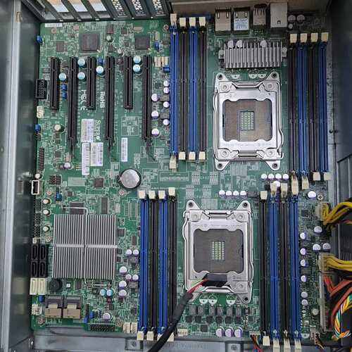 超微x9dr3-f主板，支持e5-2600V1/V2 系列C--议价商品