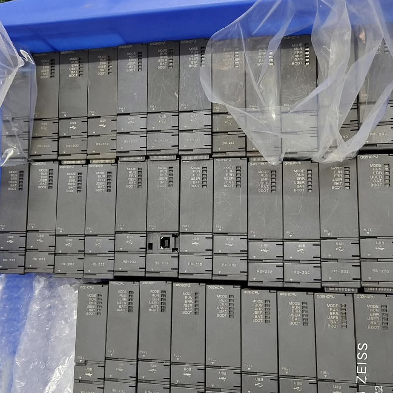三菱Q系列PLC模块,Q02HCPU,二手拆机,功能包好,外--议价商品