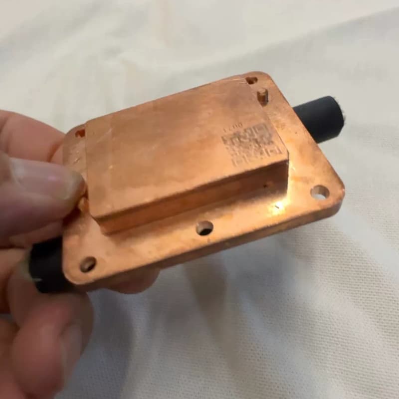 纯铜水冷头,tesla显卡GPU散热器--议价商品
