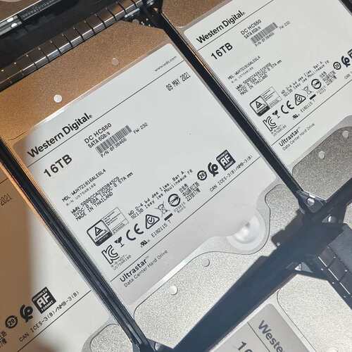 WD西数16T DC HC550 SATA6G服务器硬盘--议价商品