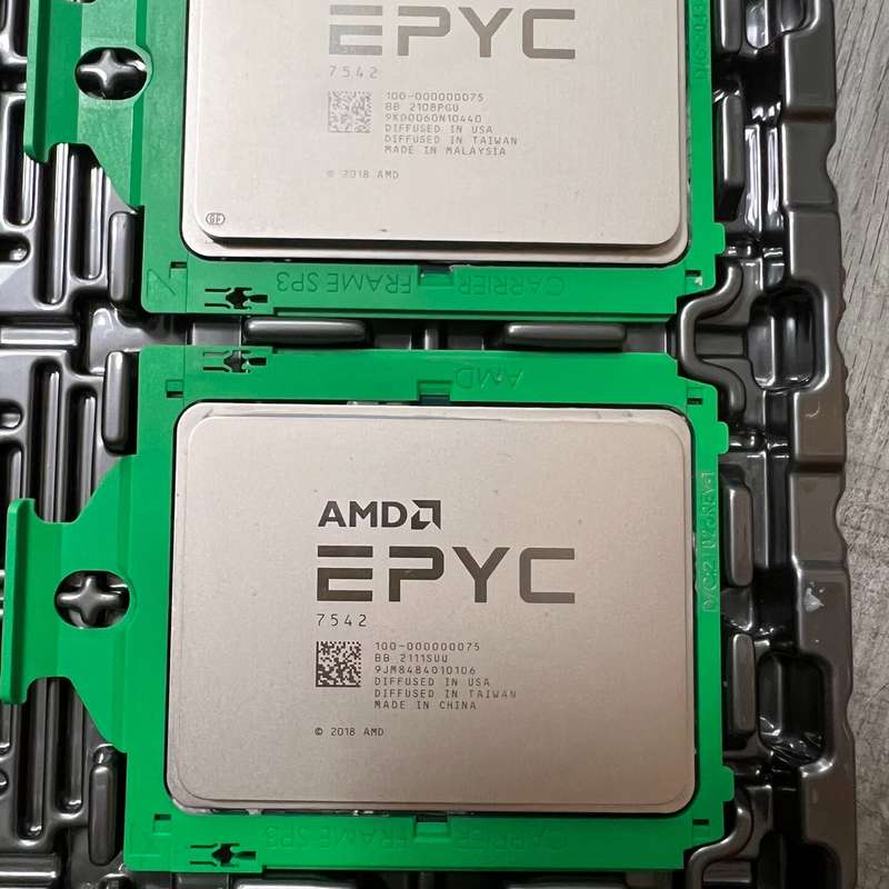 AMD 7542 正式版 32核 64线程 戴尔R7525拆--议价商品