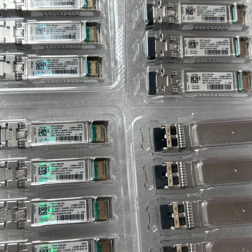思科原装SFP-10G-SR光模块 新款镭射标 正品工包 实--议价商品