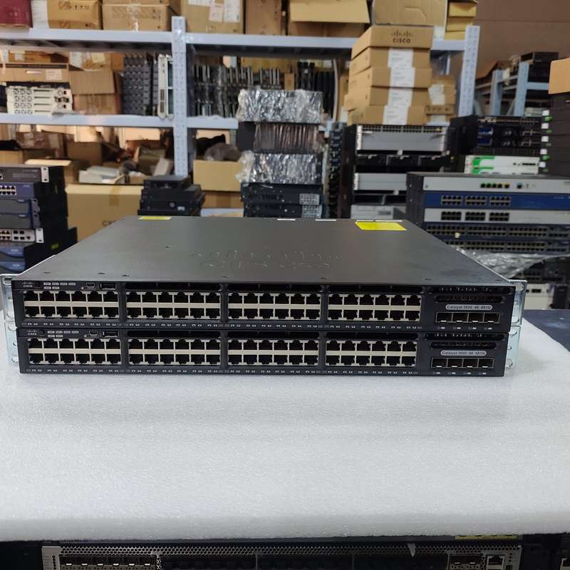 思科WS-C3650-48TS-S 48口千兆交换机,成色--议价商品