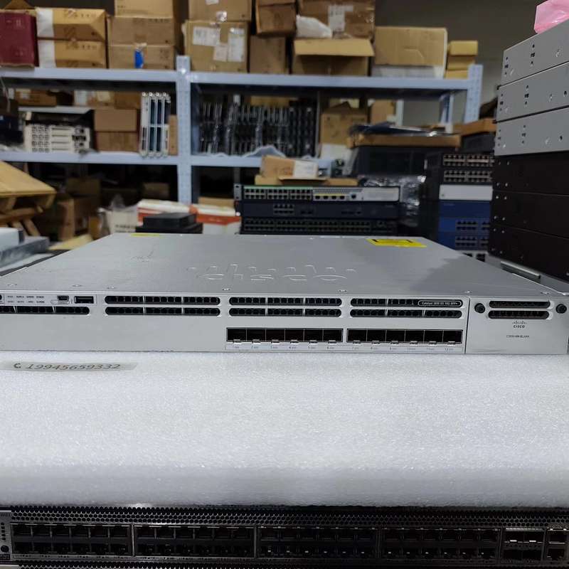 思科WS-C3850-12XS-E 12口万兆光交换机,核--议价商品