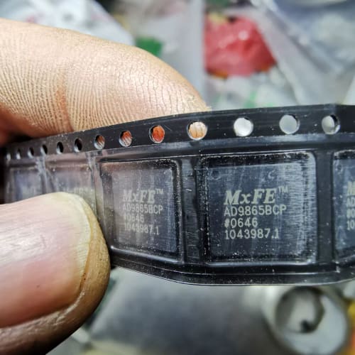 AD9865BCP数量100个,脚位有氧化,打包价700元,--议价商品