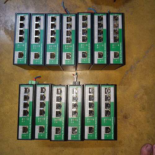 aopre欧柏工业级以太网交换机（D805F）二手拆机，成色--议价商品
