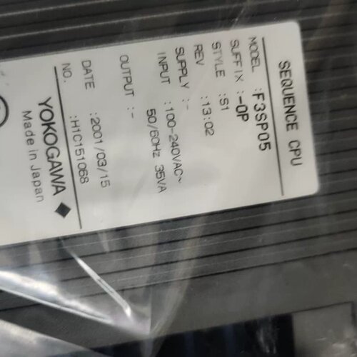 议价 横河YOKOGAWA F3SP05-0P 工厂ACE--议价商品