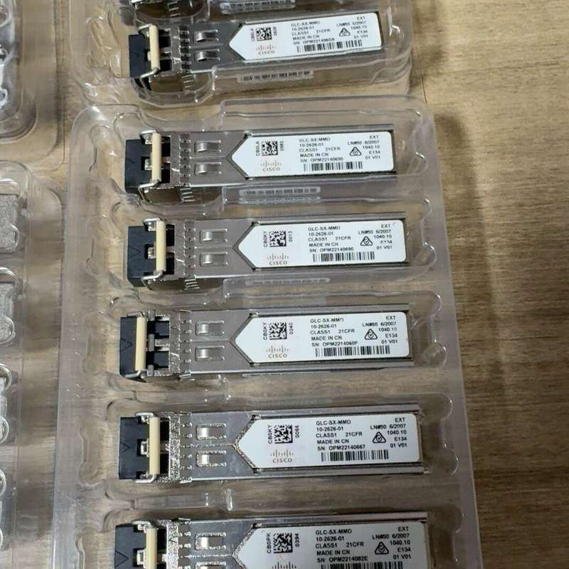 Cisco 思科光模块 GLC-SX-MMD 镭射标款 实物--议价商品
