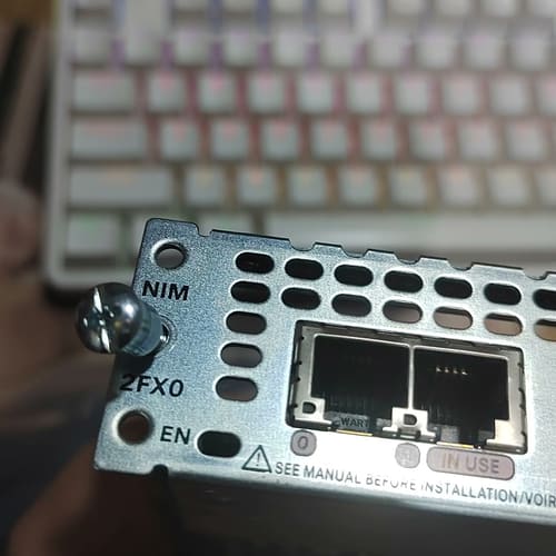 NIM-2FXO路由器模块接口卡 思科全新拆机--议价商品