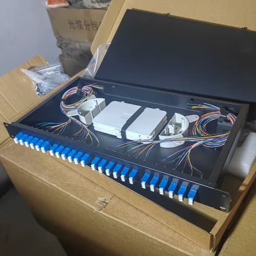 48芯lc配线架ODFAccelink 1U机架式光纤配线架--议价商品
