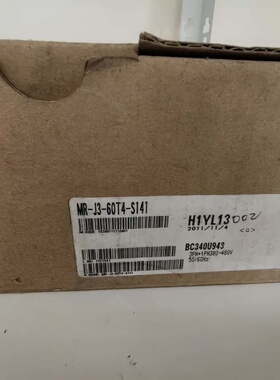 三菱MR-J3160T4-S141驱动器，全新实物图，外包装--议价商品