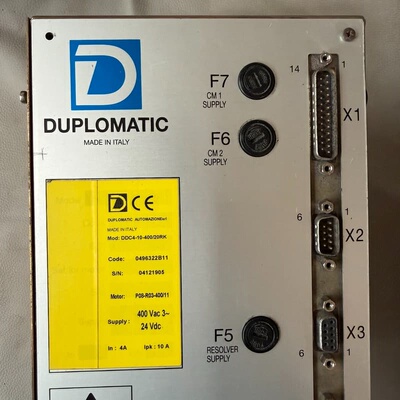 Duplomatic迪普马动力刀塔驱动器，型号DDC4-10--议价商品