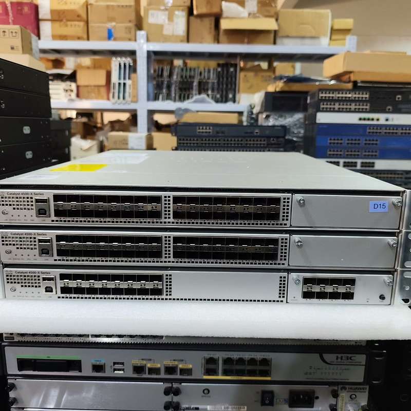 思科WS-C4500X-F-32SFP+万兆交换机，成色不错--议价商品