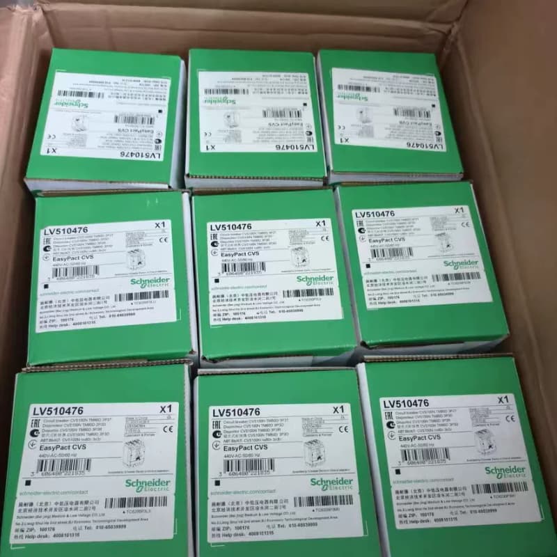 施耐德LV510476塑壳断路器,CVS100N,3P80A--议价商品