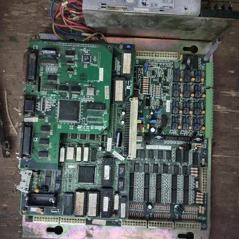 塑机电脑主板,型号T-60C,拆机件,成色看看图,带电--议价商品