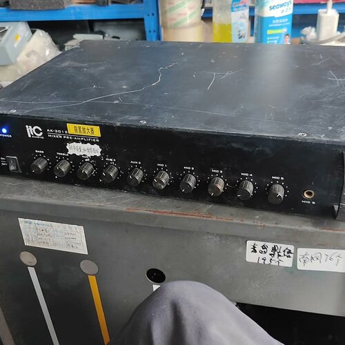 itC，AK一3012前置放大器，通电正常，实物如图，--议价商品