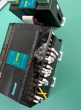 海为PLC控制器 T32S0T、H08DQ，原装拆机，功能正--议价商品