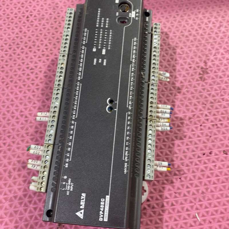 台达plc dvp48Ec00T3拆机件，功能正常包好，成色--议价商品