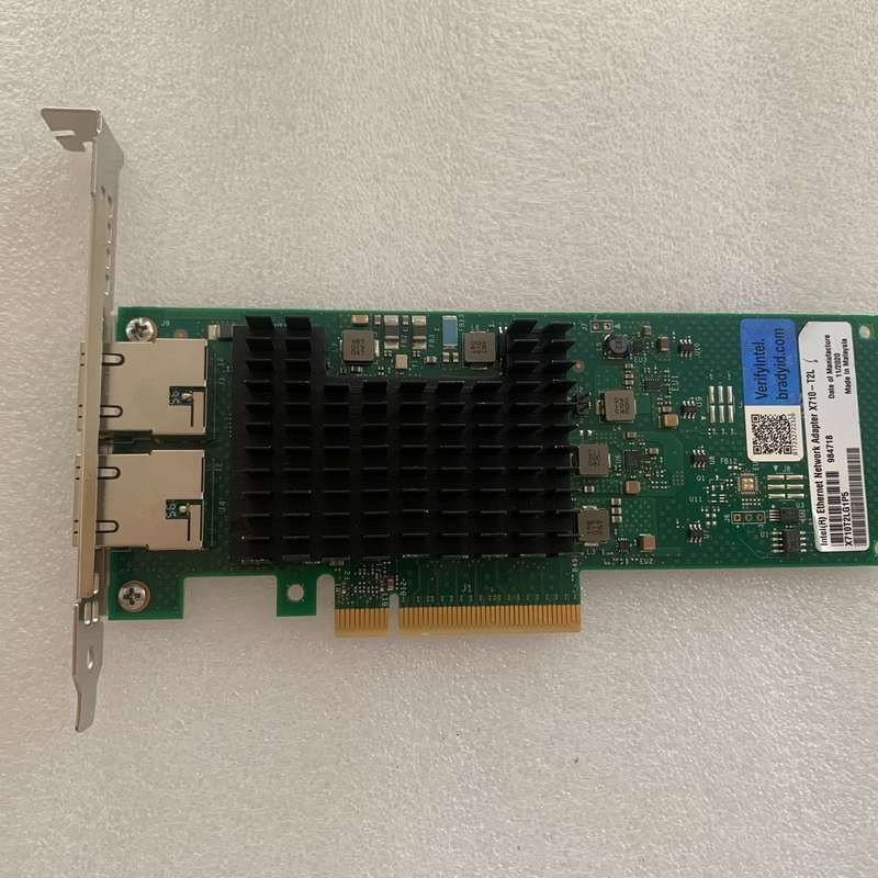 Intel X710-T2L双口万兆网卡,PCIe 3.0接--议价商品