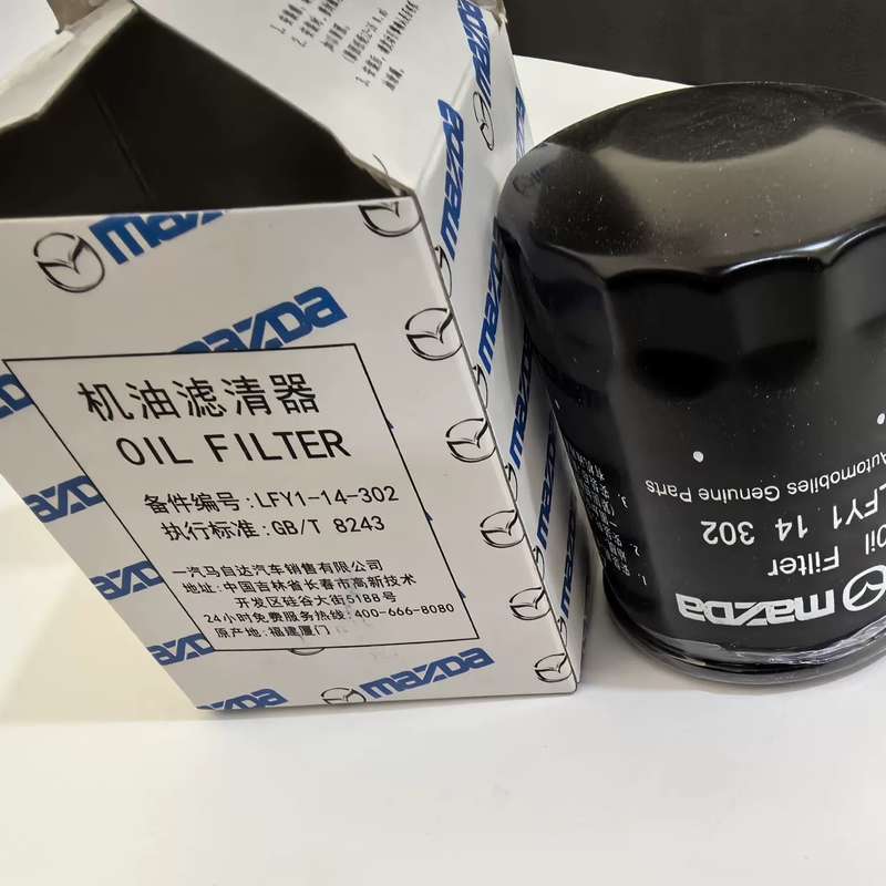 马自达原厂机油滤芯,型号LFY1 14 302,适用于马自达--议价商品