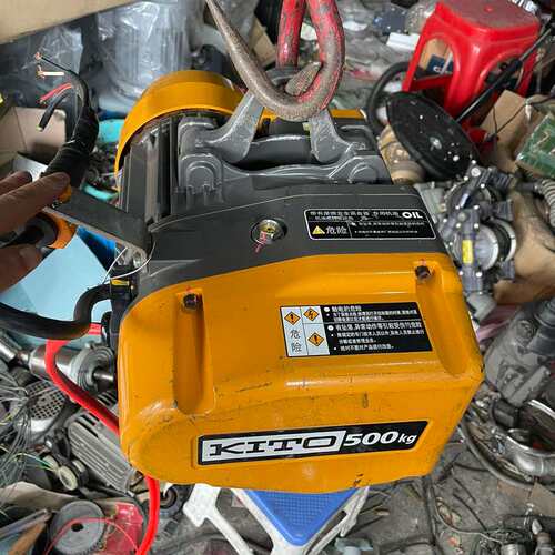 KITO电动葫芦500KG，型号EQ0051S，起升速度7.--议价商品