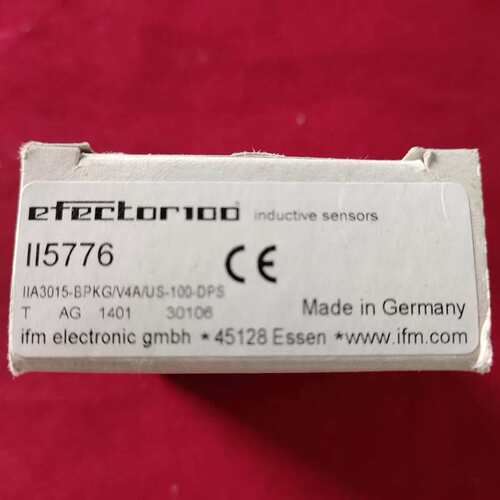 全新原装正品IFM易福门电感式传感器，型号II5776，II--议价商品