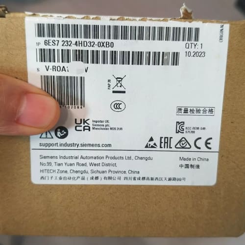 西门子6ES7 232-4HD32-0XB0,全新原装未开封--议价商品