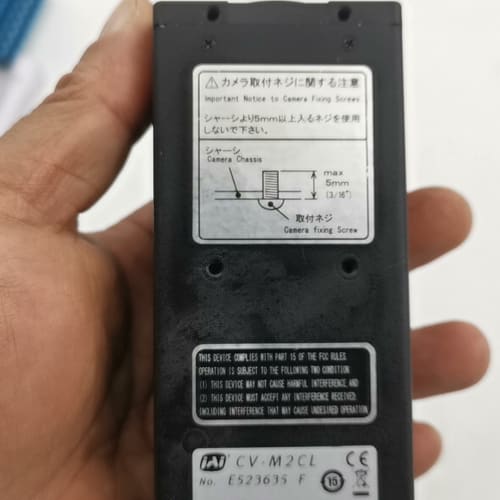 JAI工业相机CV-M2CL，日本原装，拆机件，成色还可以，--议价商品