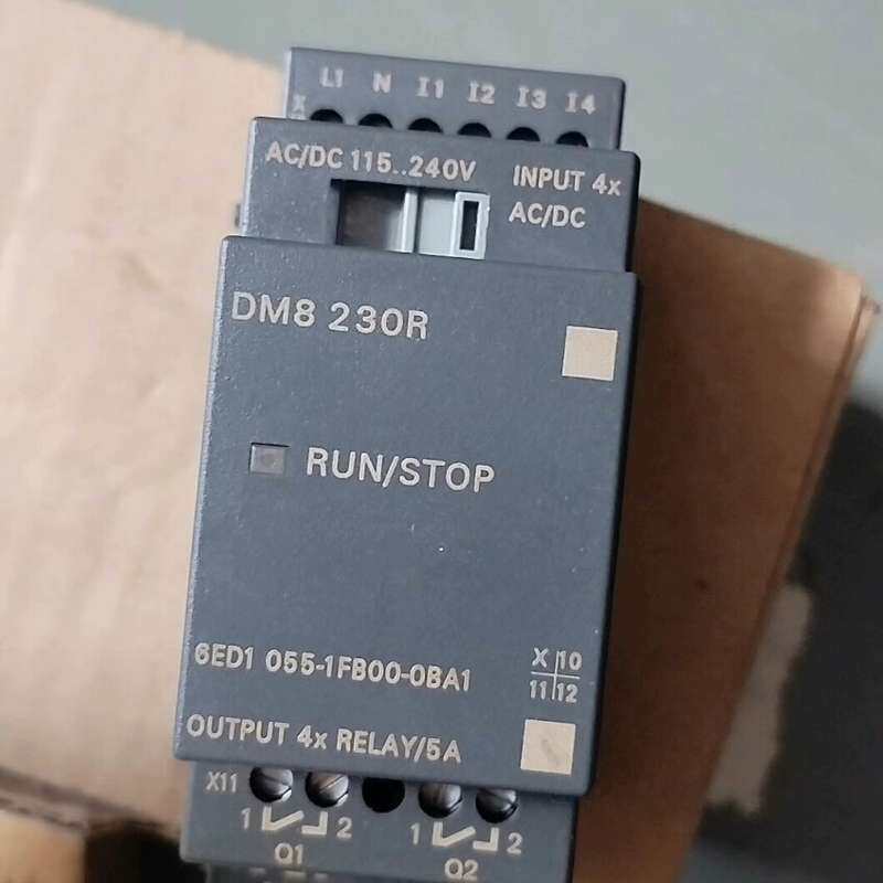 西门子LOGO扩展模块DM8 230R，型号6ED1 055--议价商品